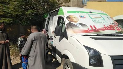 الكشف على 1275 مواطنا في قافلة طبية بقرية الدير الغربي بقنا ضمن 