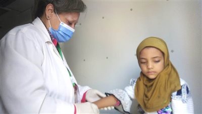 علاج 1500 في قافلة نفذتها صحة بنى سويف بقرية الجمهود