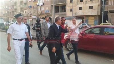 محافظ كفر الشيخ يتفقد الأعمال الجارية في المشروعات الخدمية