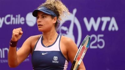 ميار شريف تتأهل لنصف نهائي بطولة تشيلي المفتوحة للتنس