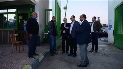 رئيس جامعة سوهاج يجري جولة تفقدية مفاجئة لمقري الجامعة والمستشفيات الجامعية