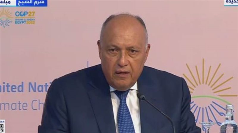 وزير الخارجية سامح