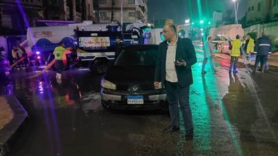 أمطار مع بداية الساعات الأولى بالإسكندرية