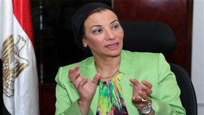 وزيرة البيئة: تواجد الحكومة بأكملها بمؤتمر المناخ وعدد الأجنحة المقامة به لم يحدث فى مؤتمرات سابقة