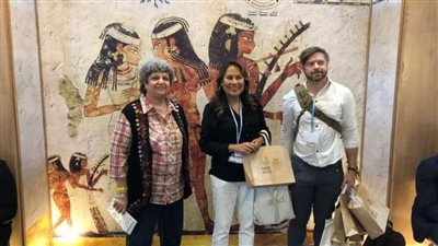 جناح وزارة الثقافة يستقبل وفد الكونجرس الأمريكي.. ويشهد زيارة وكيل الأمم المتحدة