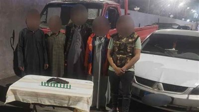 ضبط 5 أشخاص بالقاهرة لشروعهم فى سرقة موقع تحت الإنشاء