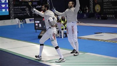 عاجل | زياد السيسي يتأهل لنصف نهائي كأس العالم لسلاح السيف بالجزائر 