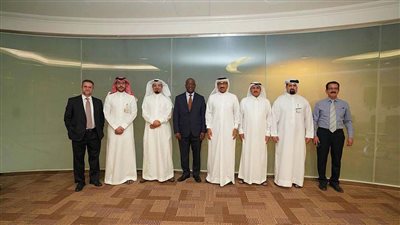 نائب رئيس معهد أديسون لدراسات الطاقة بالولايات المتحدة الأمريكية يزور هيئة الربط الكهربائي الخليجي