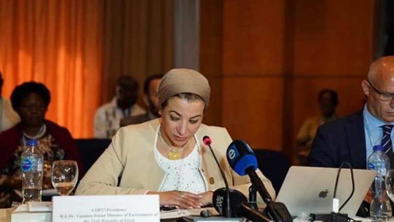 وزيرة البيئة