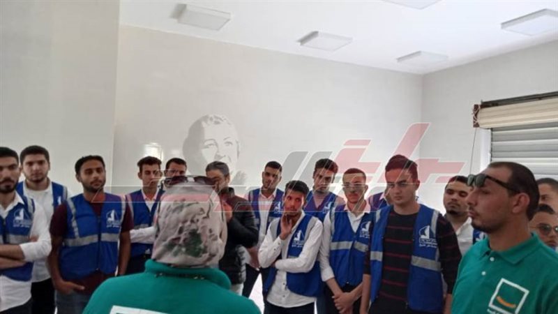 جانب من زيارة المشروعات