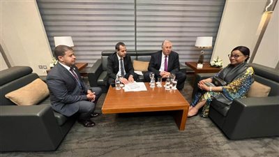 القصير يبحث مع المفوض الزراعي بالاتحاد الإفريقي سبل تنمية قطاع الزراعة