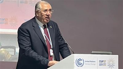 وزير الزراعة يشارك في جلسة إطلاق مبادرة التكيف والمرونة المناخية في قطاع المياه 