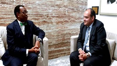 وزيرالتجارة يلتقي رئيس البنك الإفريقي للتنمية لاستعراض مشروعات وبرامج البنك الحالية والمستقبلية في مصر