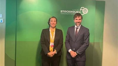 وزيرة البيئة تبحث مع نظيرها الكندي توافق الرؤى بين البلدين لتسريع وتيرة العمل البيئي