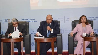 شكري: قطاع الطاقة يمثل أحد أكثر القطاعات الاقتصادية المسببة للانبعاثات الكربونية