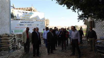 إنشاء محطة لمعالجة الصرف الصحي بقرية بني حسن بالمنيا 