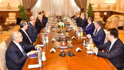 المستشار الدكتور حنفي جبالي يستقبل رئيس الجمعية الوطنية المجرية