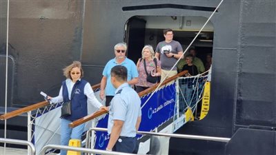 الإسكندرية تستقبل 899 سائحًا متعددي الجنسيات على متن الباخرة السياحية Azamara Journey