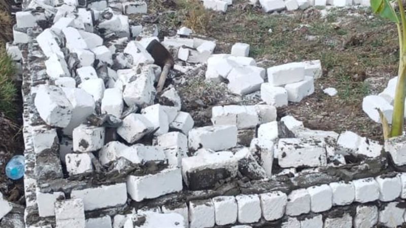 إزالة 24 حالة تعد