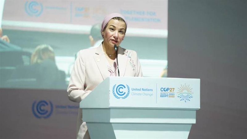 وزيرة البيئة