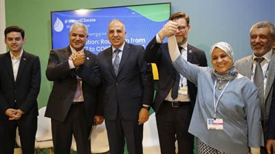  وزير الري: المياه تستحق أن توضع في قلب العمل المناخي العالمي