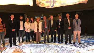 المملكة الإسبانية Sofía de Grecia في متحف الحضارة 