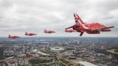 سلاح الجو البريطاني ينفذ أول رحلة جوية عسكرية بوقود مستدام بنسبة 100%