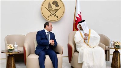 الرئيس السيسي يصل الدوحة لحضور حفل افتتاح كأس العالم لكرة القدم