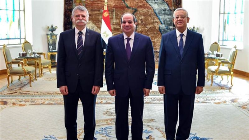 الرئيس السيسي يستقبل