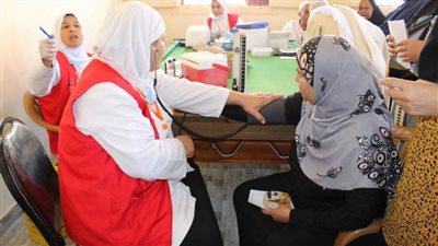 تقديم خدمات طبية لـ1512 مواطنًا في قافلة طبية بالبحيرة