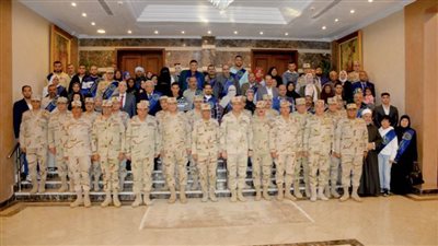 المنطقة المركزية العسكرية تنظم احتفالية لتكريم أسر الشهداء ومصابى العمليات الحربية