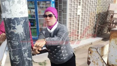 إزالة 22 إعلانًا مخالفًا بمدينة بيلا في كفر الشيخ