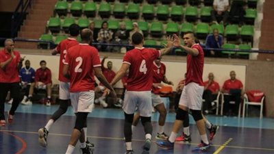 الأهلي يهزم بتروجت بدوري الطائرة