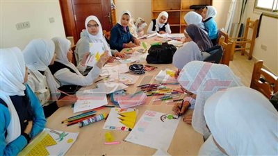 شباب كفر الشيخ تنظم المسابقة الفنية لرسم الفوري عن فنون التراث المصري