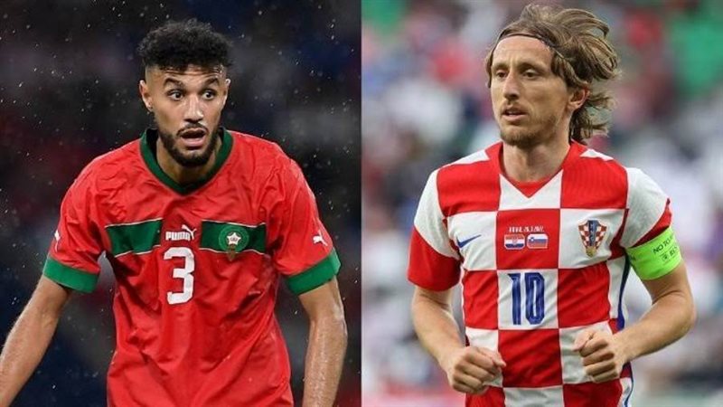 المغرب وكرواتيا مبارة