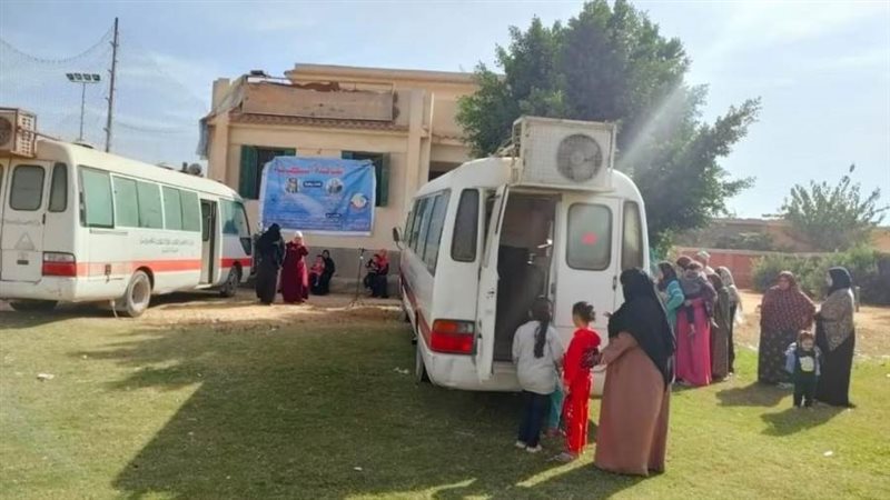 جانب من أعمال القافلة