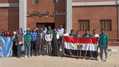 الزيارة الطلابية لطلاب جامعة سوهاج لمشروعات المبادرة الرئاسية حياة كريمة بمركز دار السلام