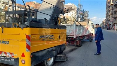 رفع 1990 طنا في 14 مدينة بكفر الشيخ