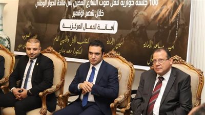 خلال لقائه أمين مصر أكتوبر رئيس اتحاد عمال مصر: الدفاع عن حقوق العمال مهمتنا