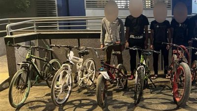 ضبط تشكيل عصابي تخصص في سرقة الدراجات الهوائية بالجيزة