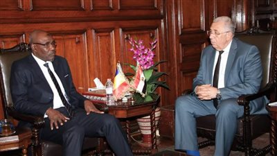 وزير الزراعة يبحث مع وزير الثروة الحيوانية التشادي آفاق التعاون المستقبلي بين البلدين الشقيقين