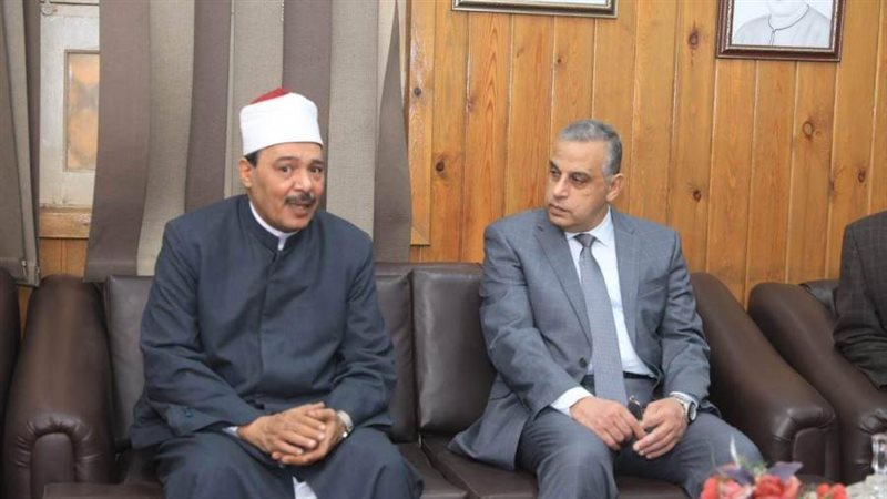 جانب من الزياره