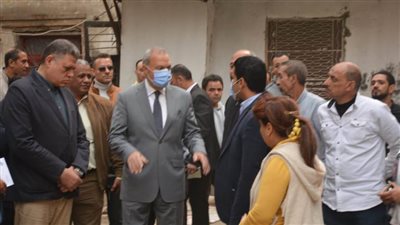 محافظ القليوبية يتابع المشروعات الجاري تنفيذها بشبرا الخيمة