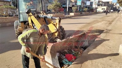 رفع 1950طن مخلفات في 14 مركزًا ومدينة بكفر الشيخ
