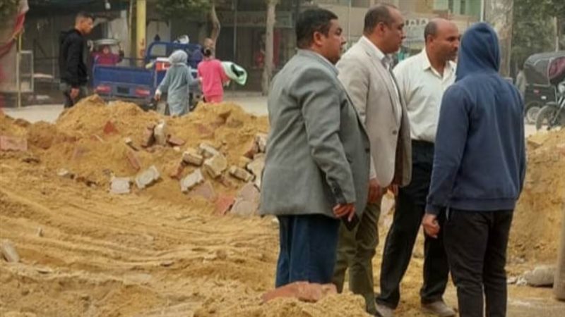 رصف الطرق بالواسطى