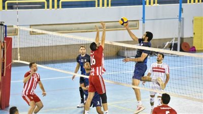 الزمالك يفوز على الإعلاميين 3-0 في الدوري الممتاز للكرة الطائرة