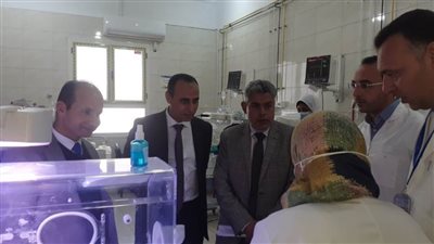 مدير المستشفيات ووكيل وزارة الصحة بالبحيرة يتفقدان مستشفى إيتاي البارود
