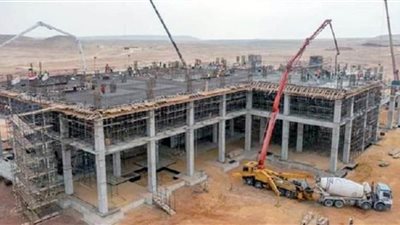 الأقصر تسلم موقع محطة القطار السريع للشركة المنفذة