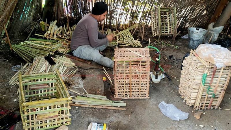 صنايعي الاقفاص الخشبية