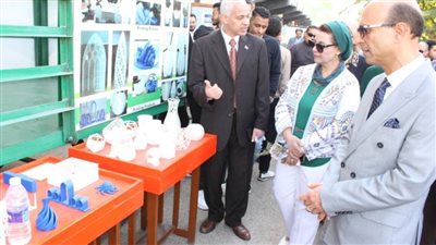 بدء احتفالية جامعة أسيوط ومستقبلنا الأخضر بإطلاق سباق للدراجات وافتتاح معرض الكليات